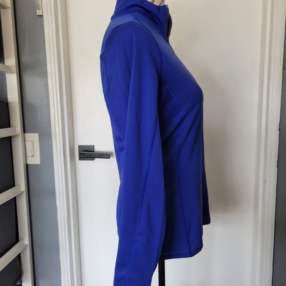 Patagonia Midweight Capilene Baselayer Polartec Royal Blue Half Zip Women Size S - Picture 5 of 9